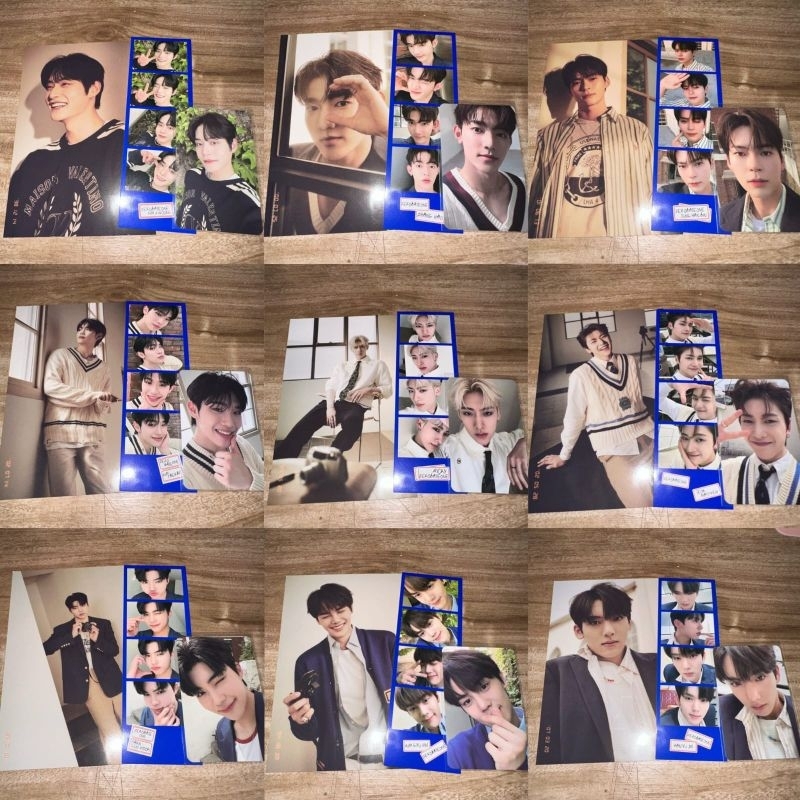 Official ZB1 FANKIT MEMBERSHIP SET JIWOONG ZHANGHAO MATTHEW HANBIN ...