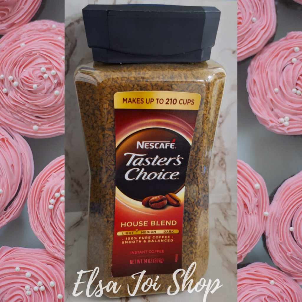 Nescafe Taster's Choice House Blend Light Roast Instant Coffee 397 Gr