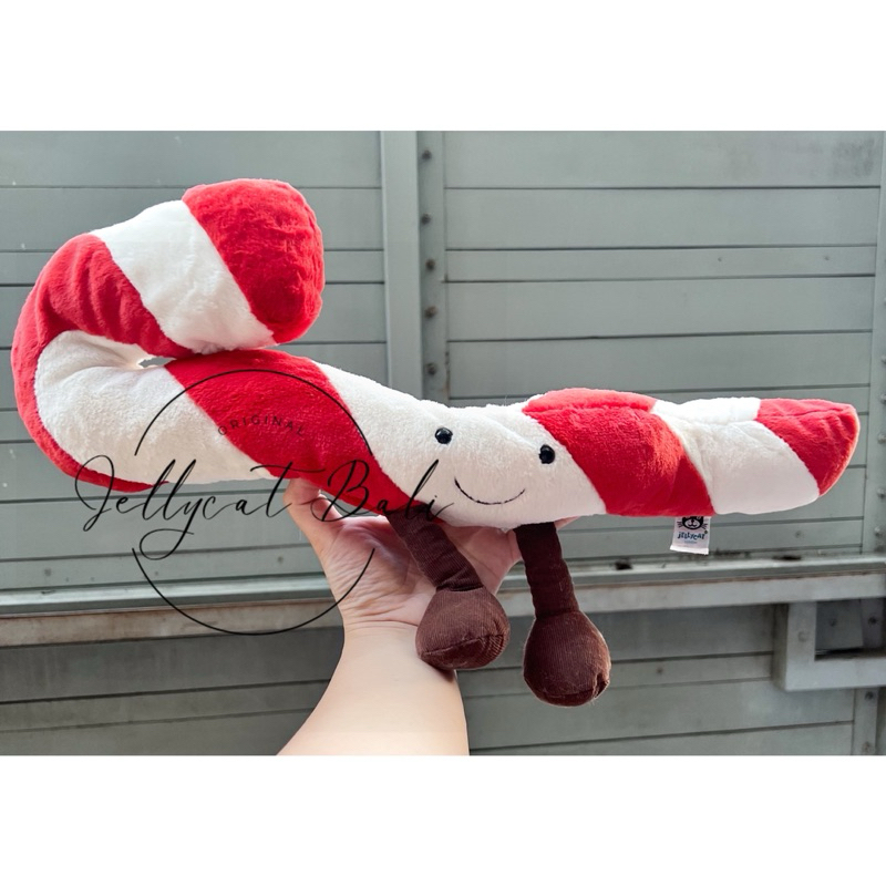 Jellycat Amuseable Candy Cane Large New Original Christmas Doll Bali