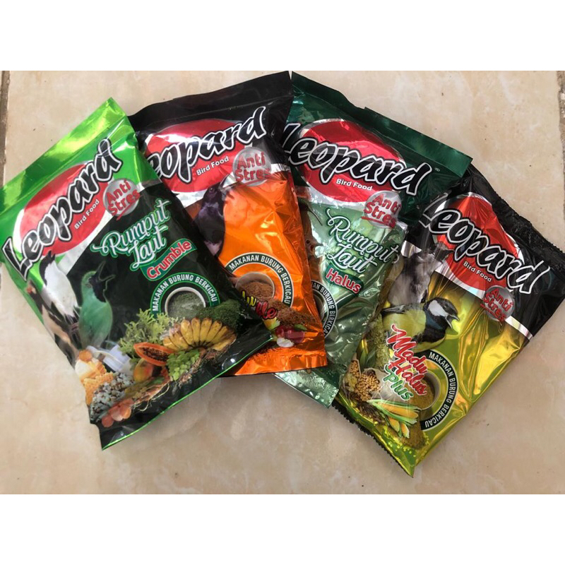 Leopard Bird Feed All Variants Of 200 gram Packaging | Shopee Malaysia