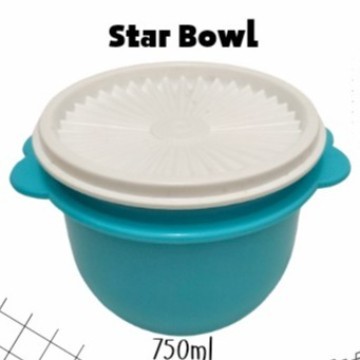 Tupperware Original Star Bowl Multipurpose Container 750ml | Shopee ...