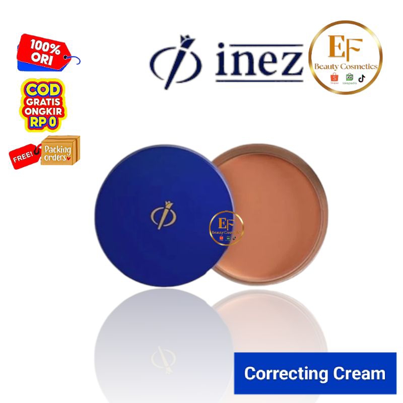 Inez Color Contour Plus Correcting Cream Shopee Malaysia