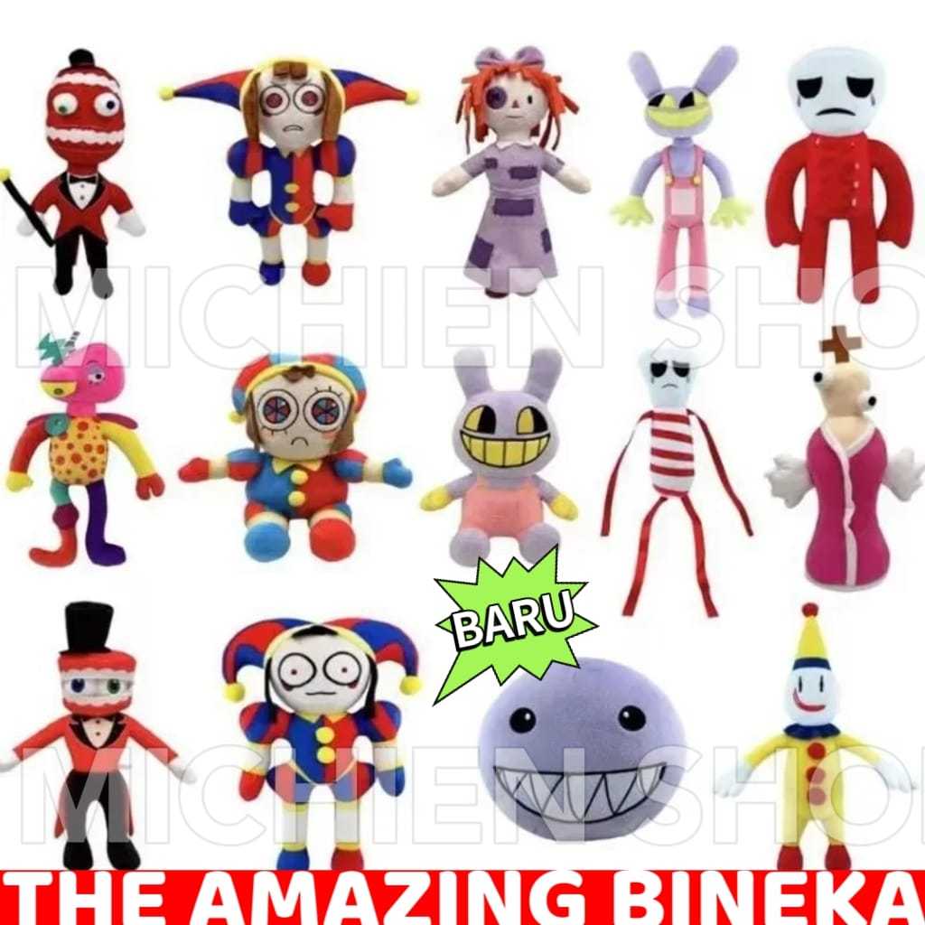 The Amazing Digital Circus Tadc Ragatha Zoomble Doll Toy Shopee Malaysia