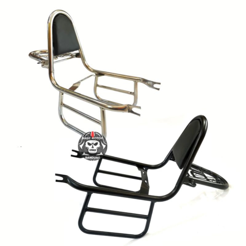 Kawasaki W175 SE CAFE TR Sidebag Rear Seat Backrest | Shopee Malaysia