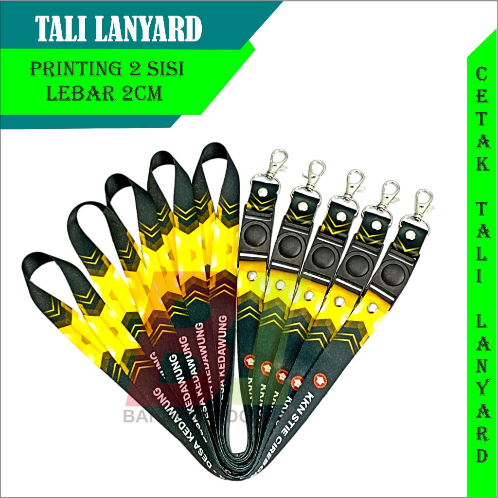 Custom printing id card lanyard rope 2 cm 2 sides/printed lanyard ...