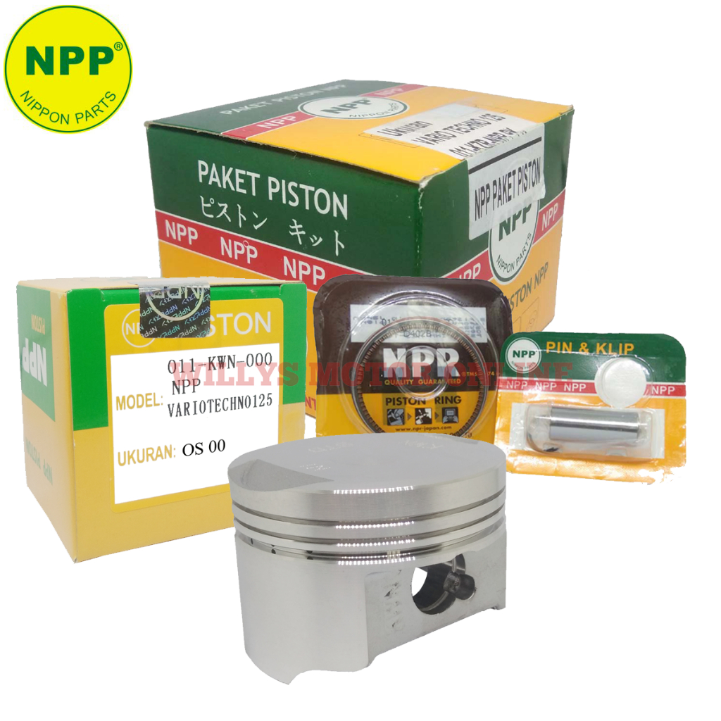 Piston Kit Vario 125 NPP STD Oversize 00/Piston Vario 125 Os 00