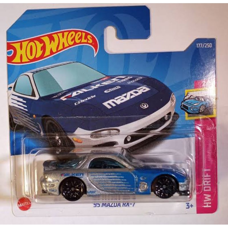 Hot wheels falken mazda Rx7 Blue | Shopee Malaysia