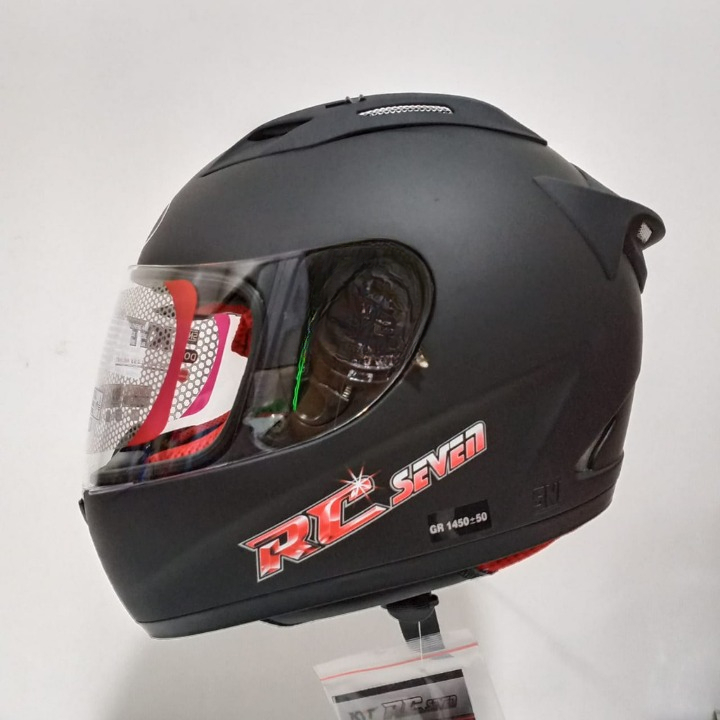 Helmet Kyt Rc Seven Solid Kyt Rc Solid Full Face Shopee Malaysia