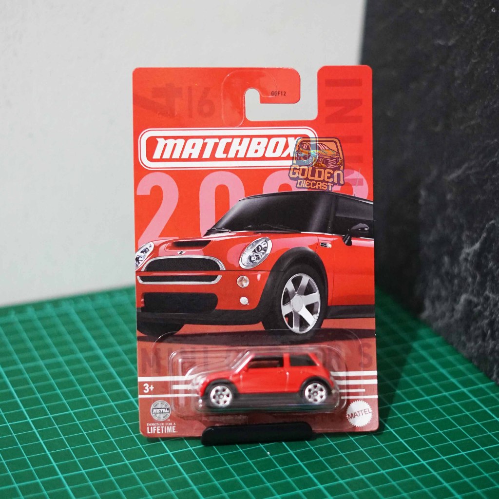 MERAH Matchbox (MINI COOPER SERIES) 2003 MINI COOPER S RED (RED ...