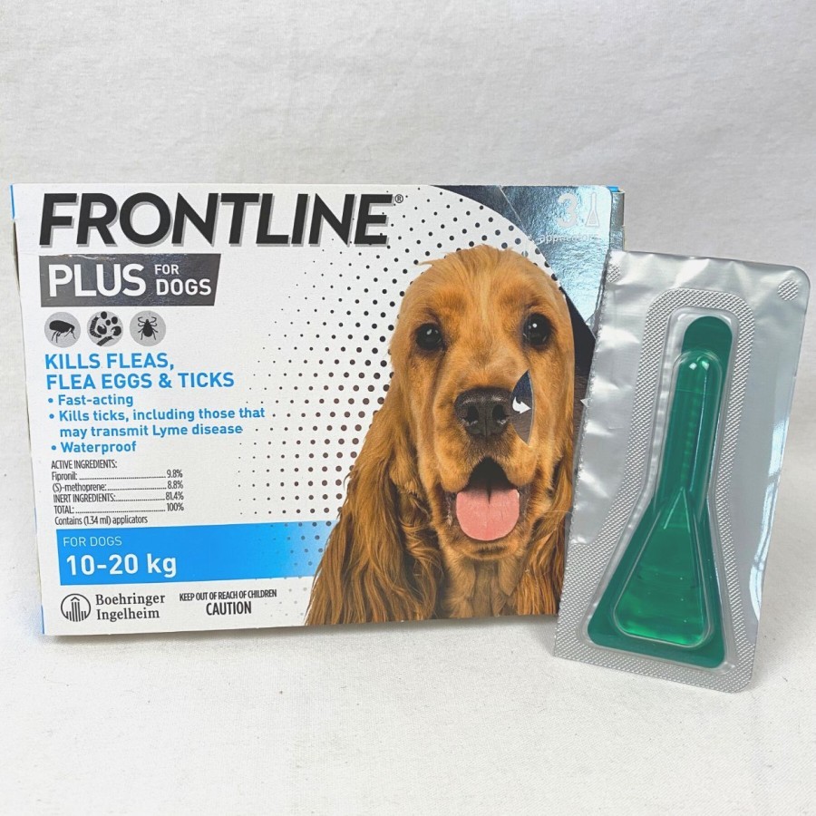 (LEANA Store) FRONTLINE Plus For Medium Dog (1020kg) Medicine For Dog