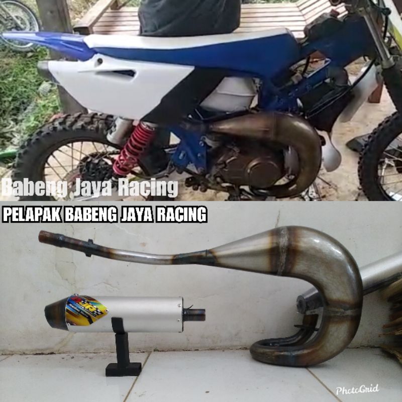 Exhaust yamaha y110ss SS Two Racing y100 fizr fiz alfa tornado shrimp ...