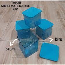 Tupperware Family Mate Square Capacity 510ml Price/pcs | Shopee Malaysia