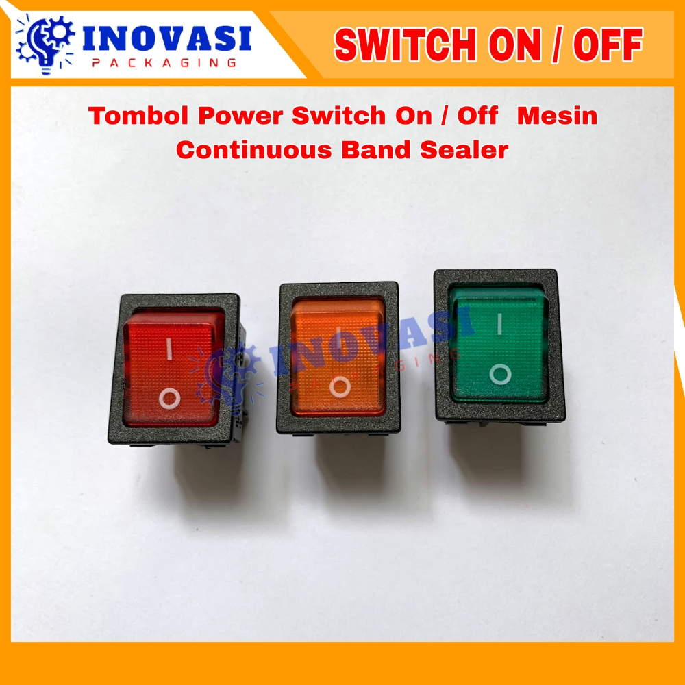 TOMBOL Power On-Off Button / Continuous Band Sealer On-Off Switch ...