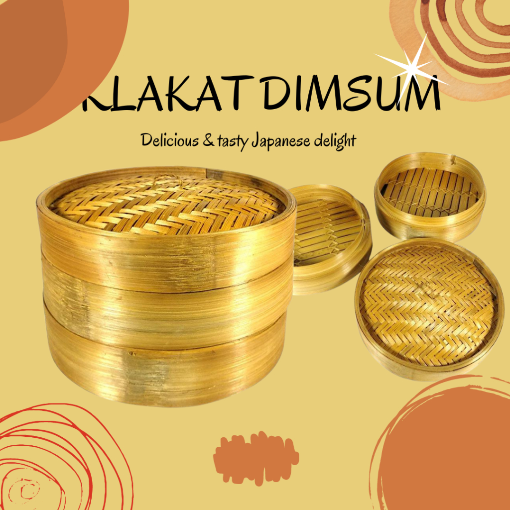 20 cm Bamboo Dimsum Streamer Container | Bamboo Steamer - 2 Containers ...