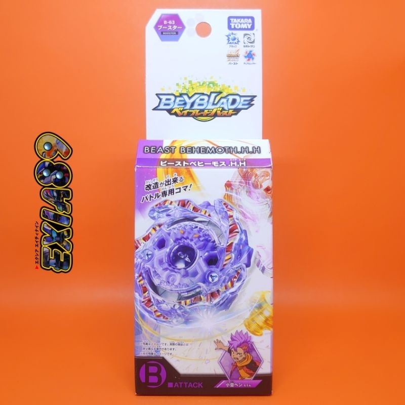 Beyblade Burst B-63 Booster Beast Behemoth .Hh Takaratomy | Shopee Malaysia