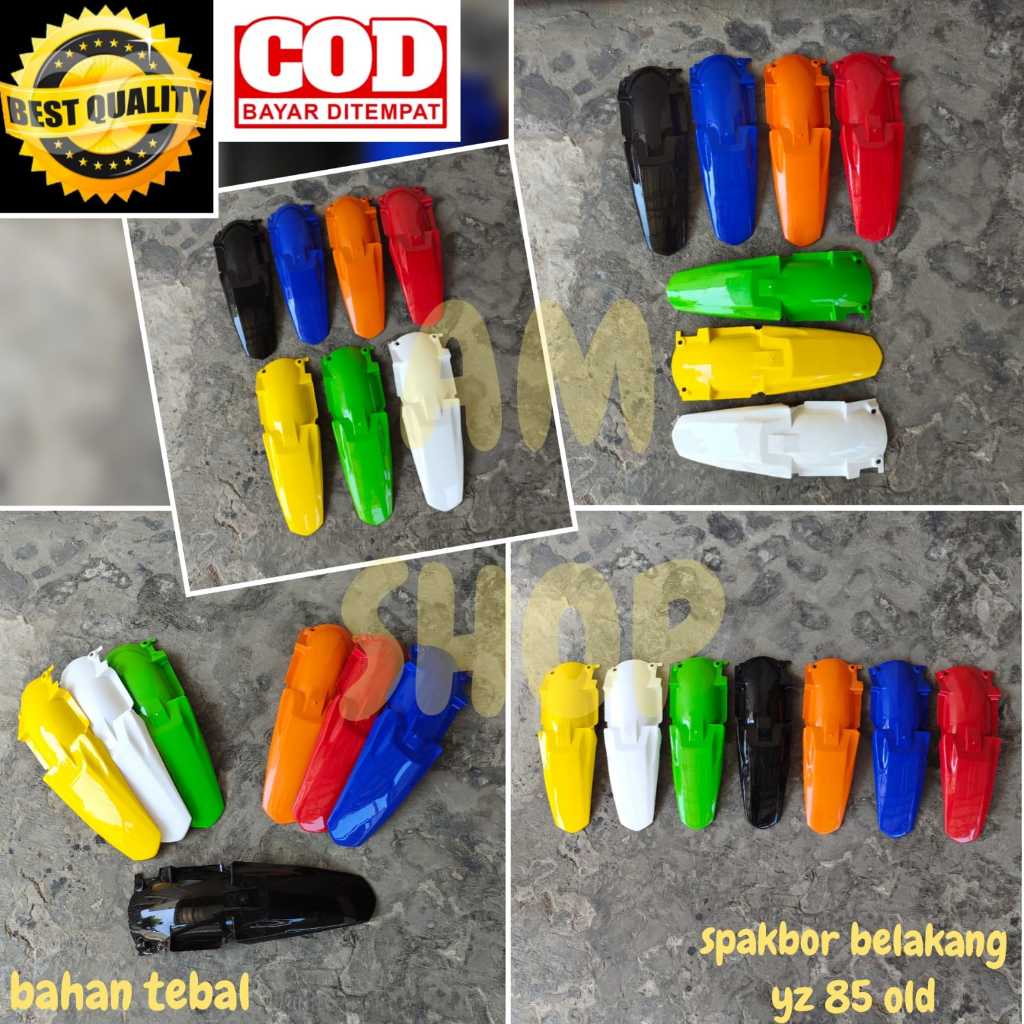 Yz 85 REAR SPABOR OLD FRONT FENDER YZ 85 OLD TRAIL SUPERMOTO MOTOCROSS ...