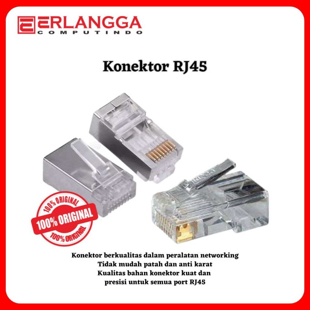 Ordinary RJ45 Connector | Shopee Malaysia
