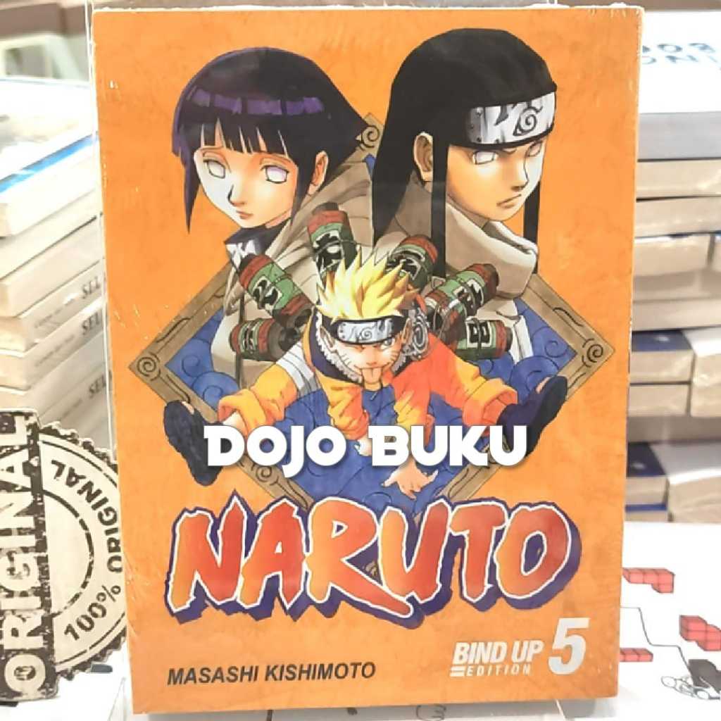 Naruto Bind Up Edition 5th Comic by Masashi Kishimoto | Shopee Malaysia