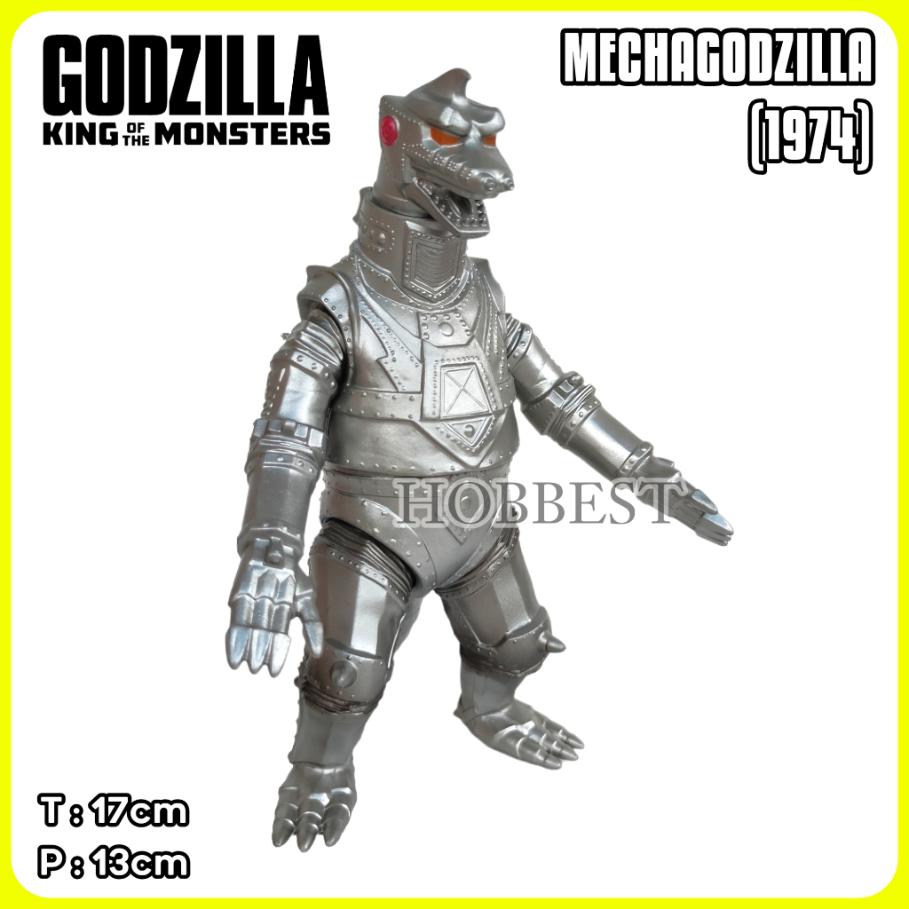 Mechagodzilla 1974 Action Figure - Miniature Display Toy Monster ...