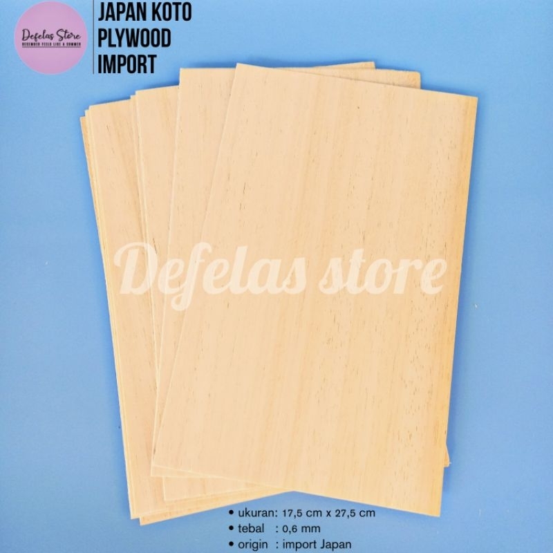 KAYU Japanese Koto wood import Sheet wood Shopee Malaysia