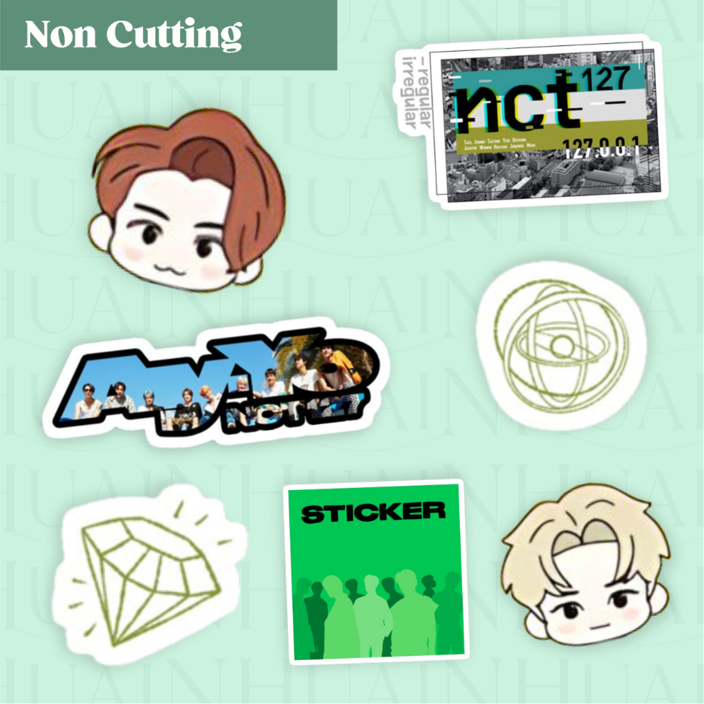 Nct 127 Sticker (Favorite, Ayyo, 2 Baddies, Lemonade, Cherry Bomb, Kick ...