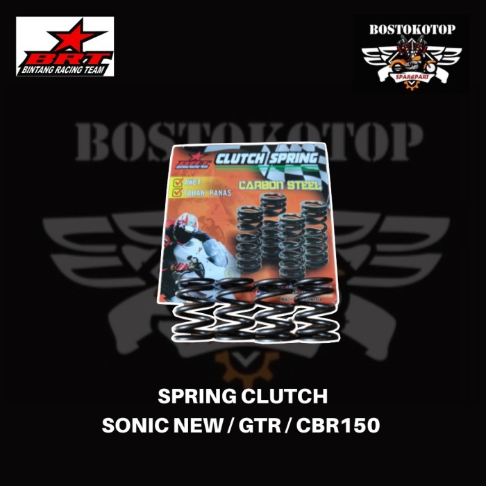 Brt Bintang Racing Team Spring Clucth Per Clutch Valve Sonic New Supra ...