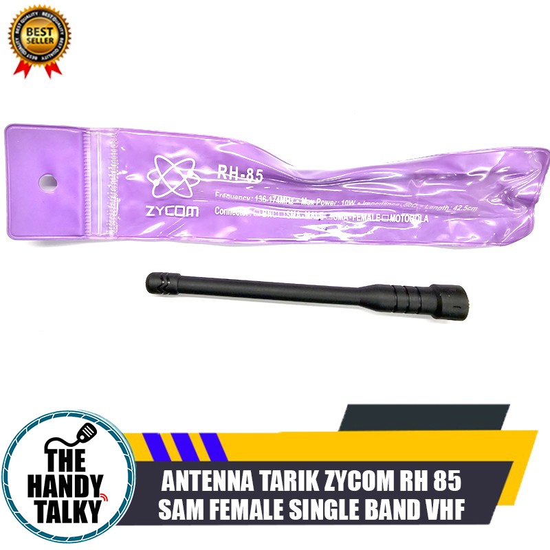 Zycom Rh-85 Female Antenna Pull Single Band VHF Antenna HT Pull Zycom ...