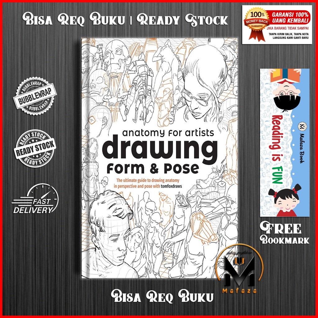 Anatomy For Artists: Drawing Form & Pose By Tom Fox | Shopee Malaysia