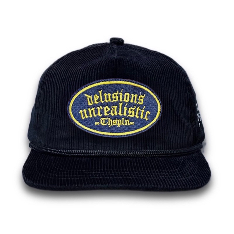 Thisplan Black Delusion Corduroy Ropehat Hat | Shopee Malaysia