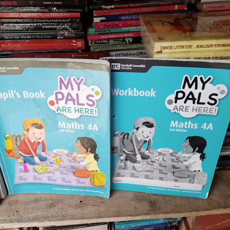 My PAL'S ARE HERE,MATH 4A,4A.workbook, pupil,s book | Shopee Malaysia