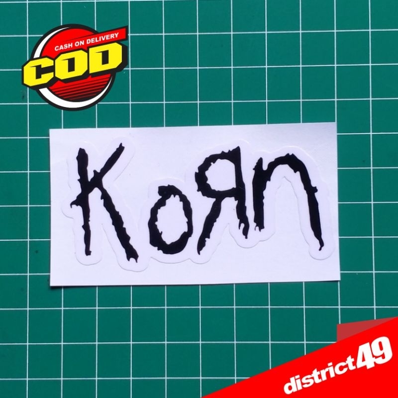 Korn Stickers - Waterproof Laminate Print Stickers For Motorcycles ...