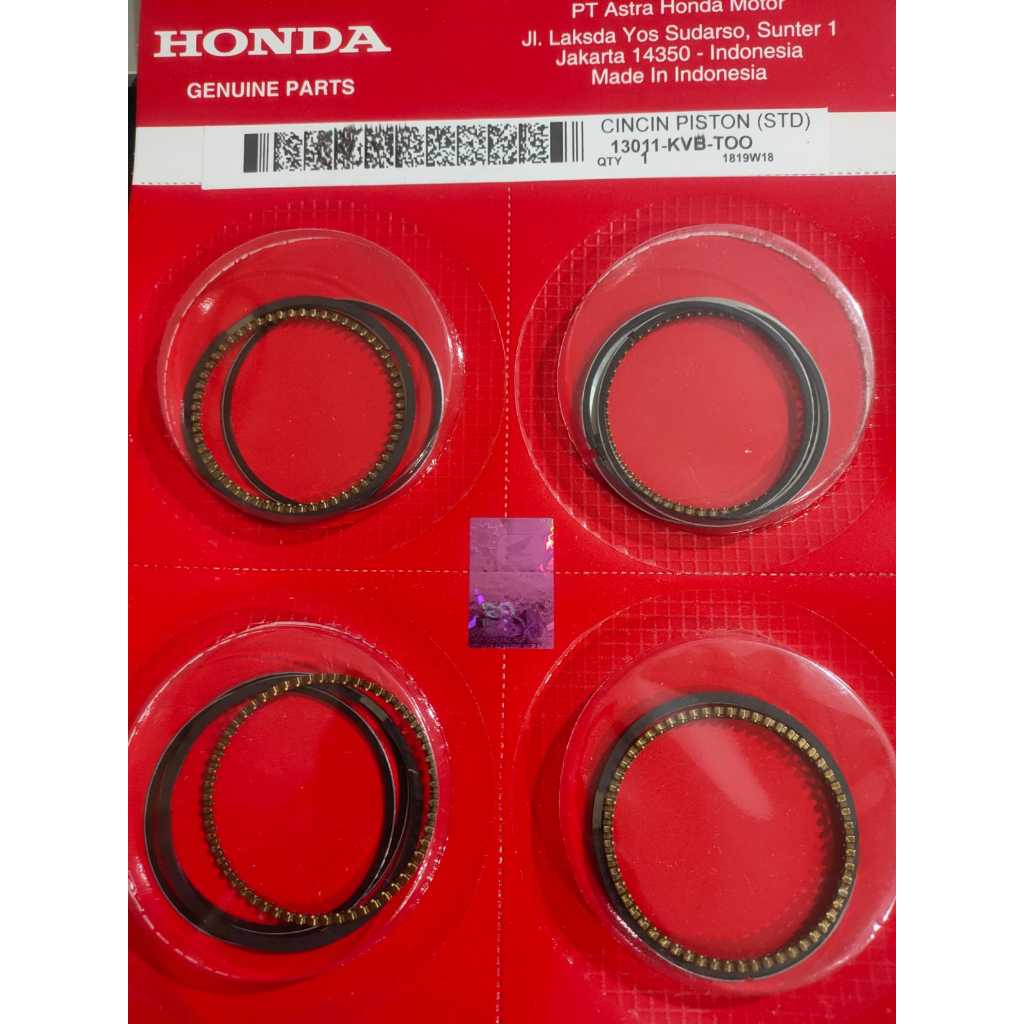 Piston RING VARIO 110 Carburetor STD RING set PISTON VARIO 110 ...