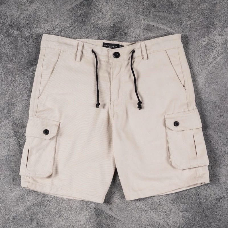 Pdl Men's Cargo Shorts, Men's Cargo Shorts, Stretchy Material | Shopee ...