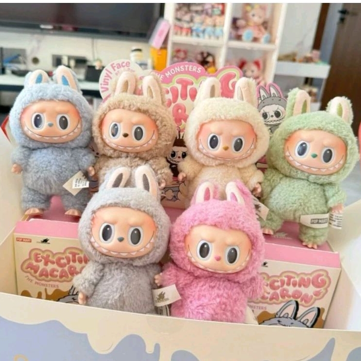 Ready - Popmart Labubu Exciting Macaron Original 100% | Shopee Malaysia
