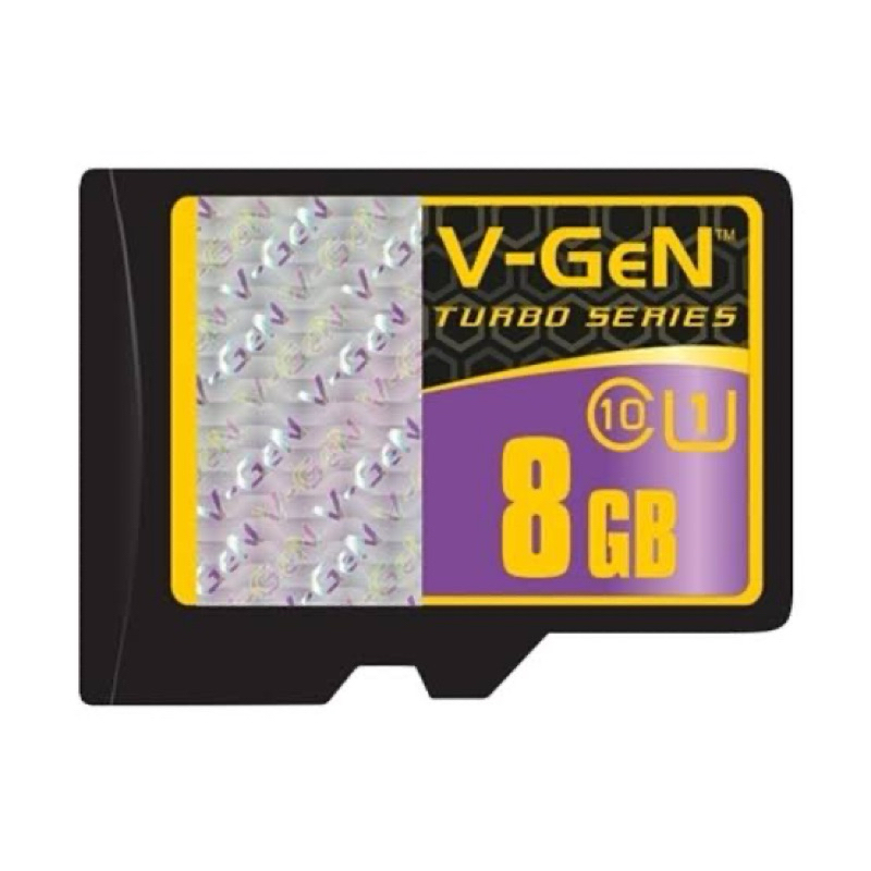 Memory Card Micro SD 8gb VGen class 10 Turbo series Shopee Malaysia