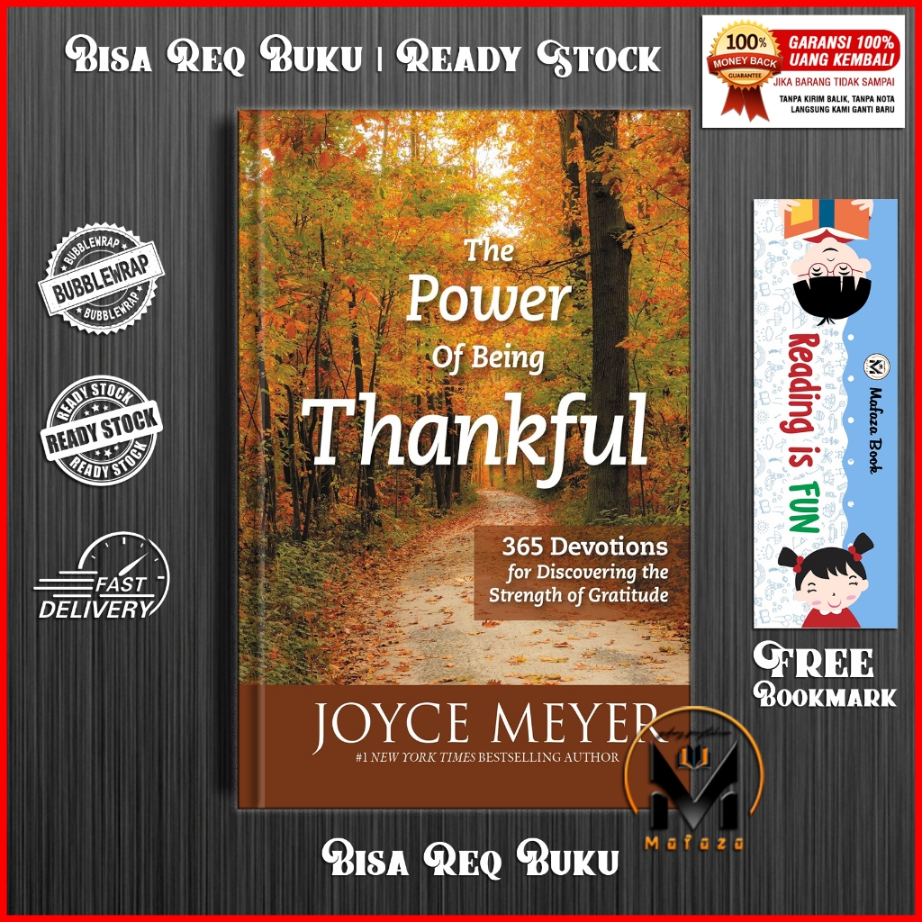 The Power of Being Thankful by Joyce Meyer (English) | Shopee Malaysia