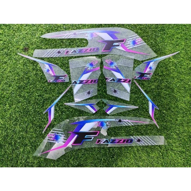Fazzio 125 Neo Transparent Striping Rainbow Racing Variation - Yamaha ...