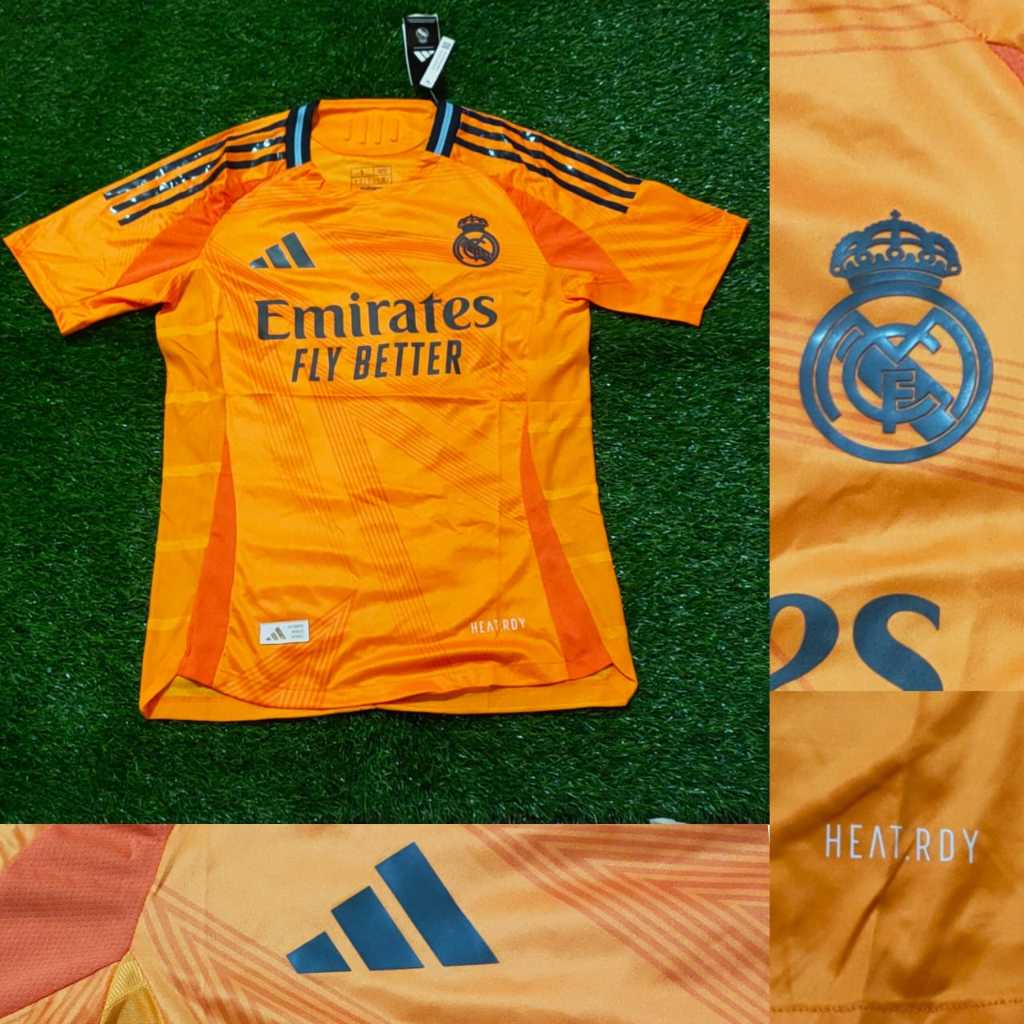 Player ISSUE JERSEY REAL MADRID AWAY HEAT RDY 2024/2025 PLAYER VERSION