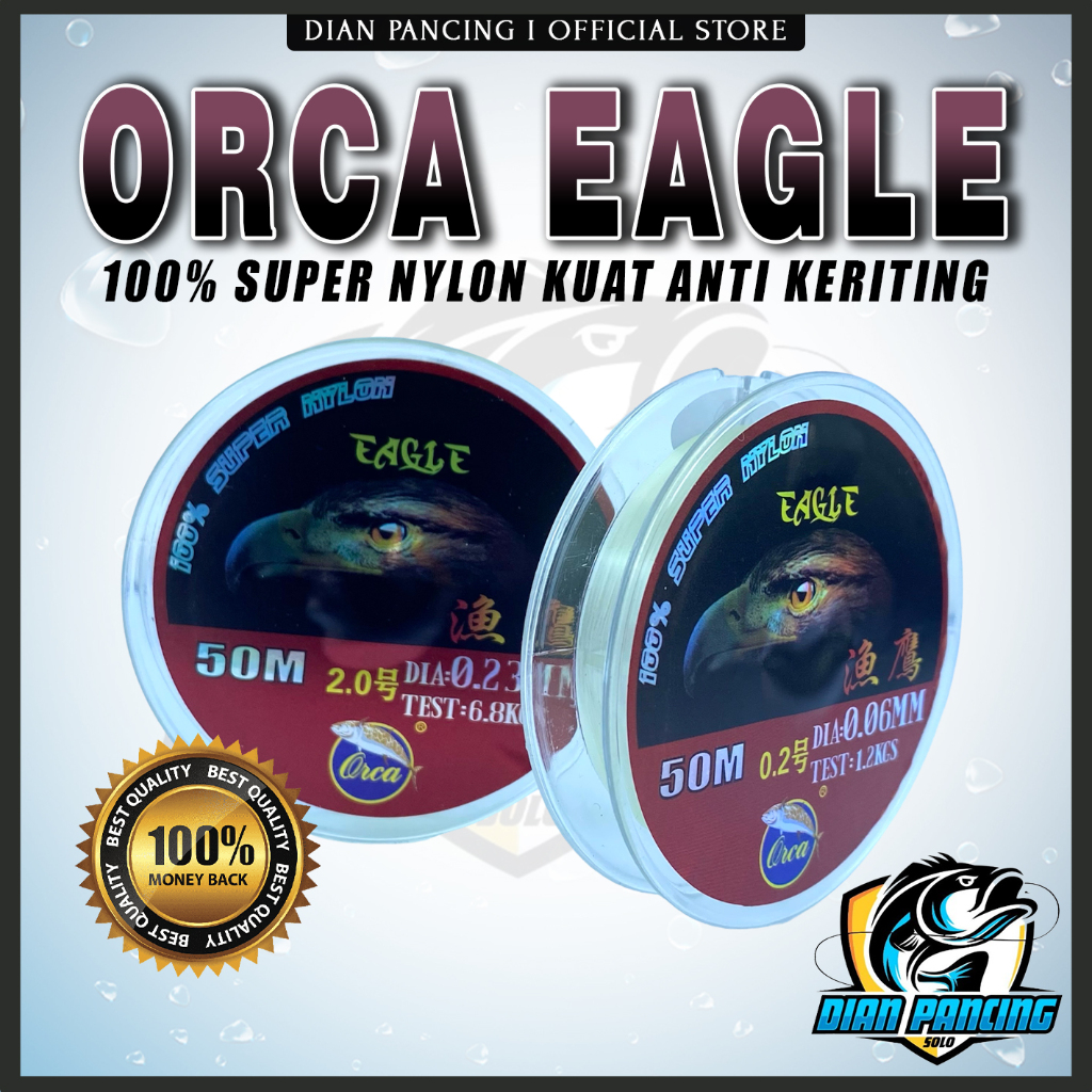 Orca Eagle 50m Super Soft and Sinking Strings | Shopee Malaysia