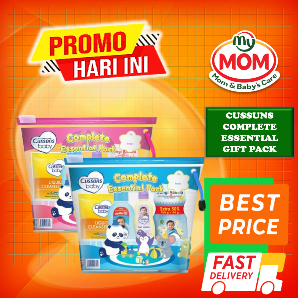 Cussons Baby Complete Essential Pack - Baby Soap Package - Gift Pack ...