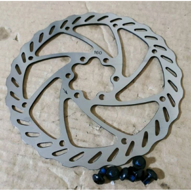TRP R2 Disc Brake Rotor - 160mm, 6-Bolt, 1.8 mm, Rust