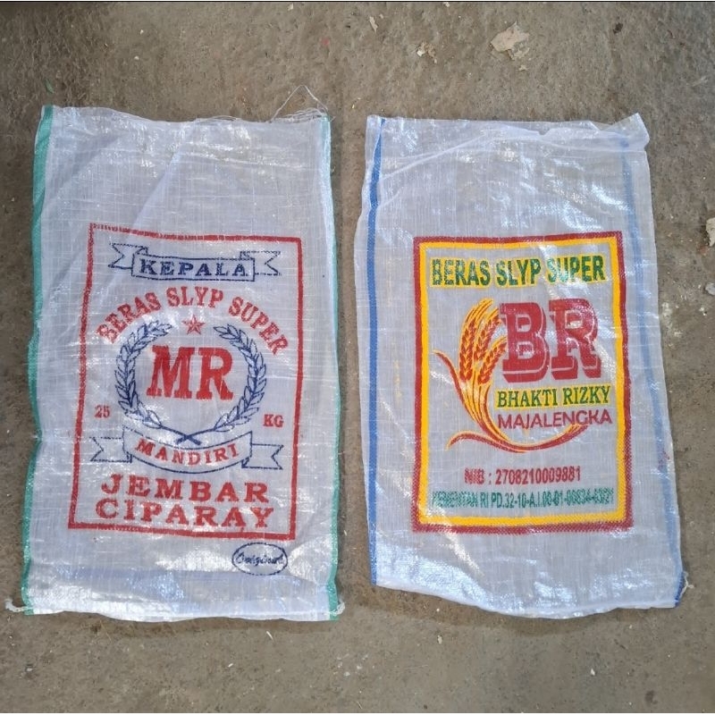 25kg used rice sacks (1 sheet) | Shopee Malaysia