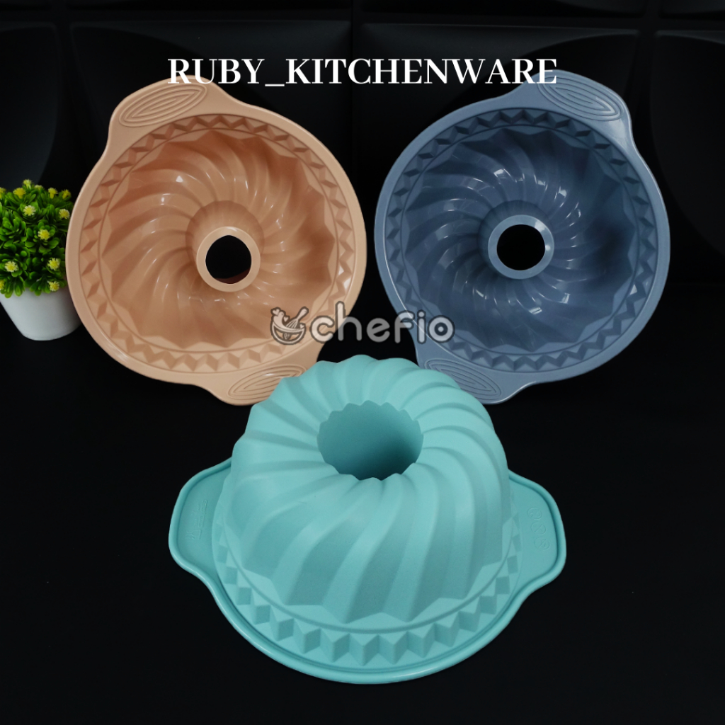 Kugelhopf Silicone Mold Marble Cake Pudding Mold Butter Cake | Shopee ...