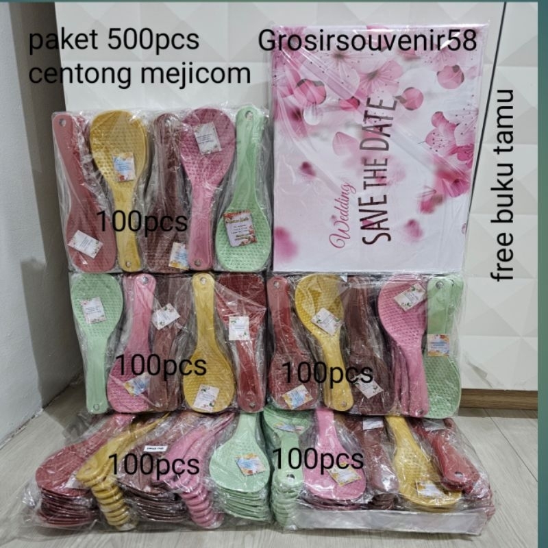 (500 pcs) mejicom ladle economy package in plastic packaging + free ...