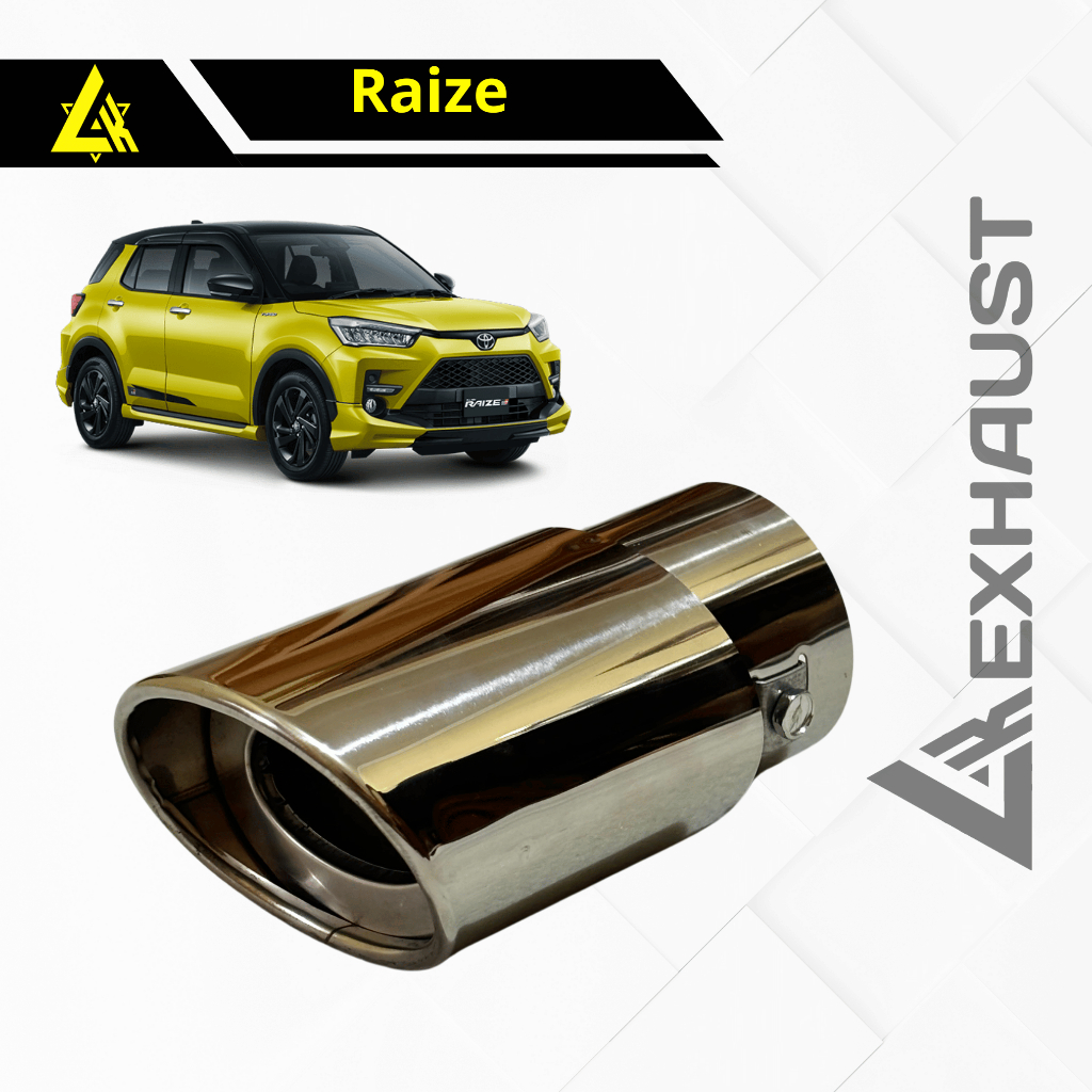 Lk exhaust - muffler cutter raize Variation Of stainless oval Car ...