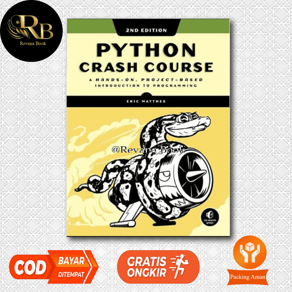 Python Crash Course Second Edition by Eric Matthes (English version ...
