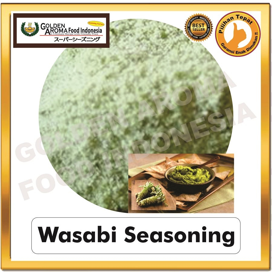 Wasabi Sow Powder Seasoning 500gr Selling Powder Sow Flavor Wasabi
