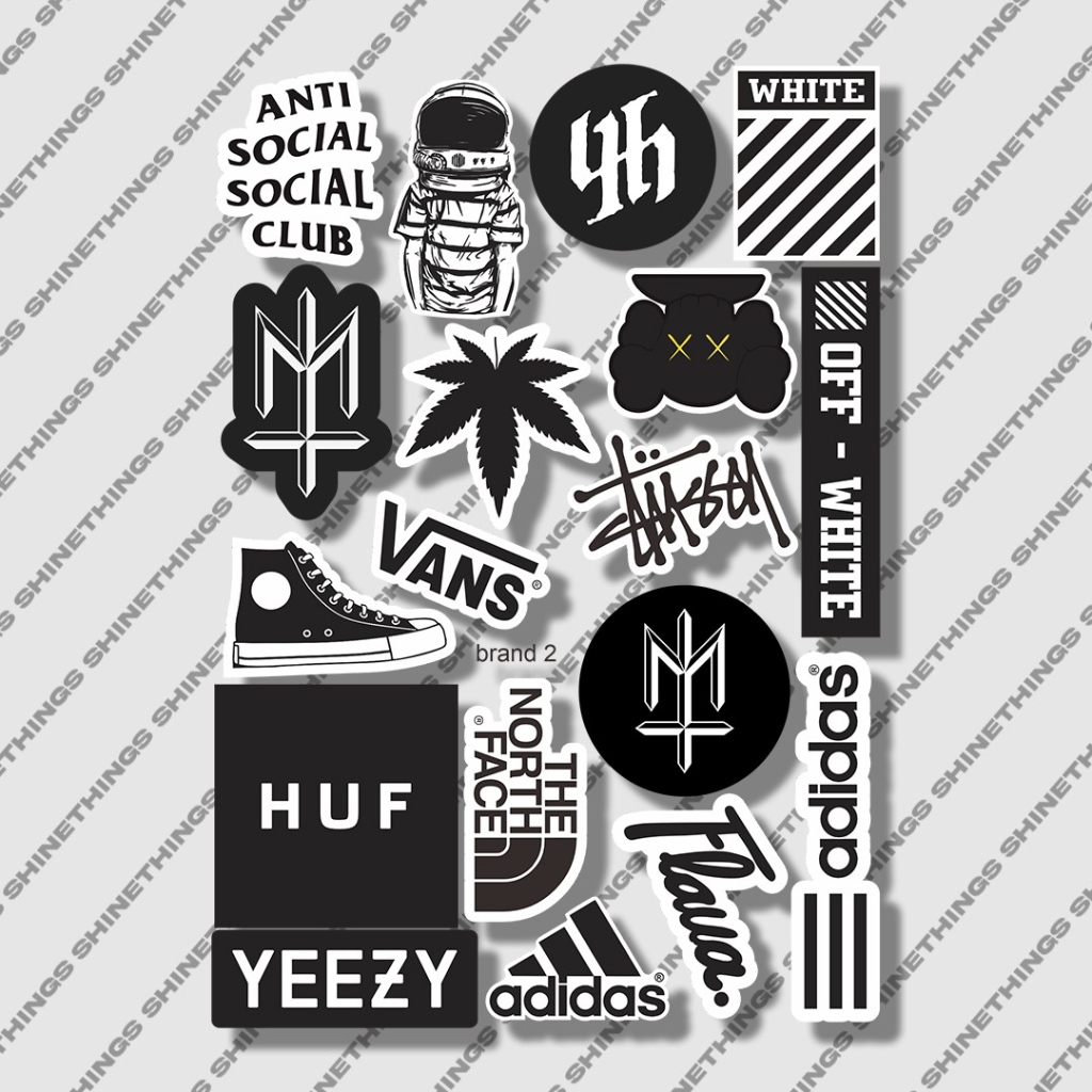 Aesthetic case sticker pack hp tumblr laptop helmet brand hype sticker ...