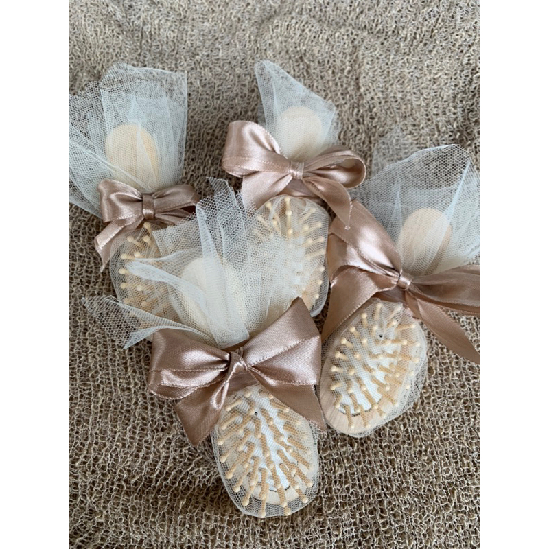 KAYU Souvenirs Souvenirs EATETIK Souvenirs Wooden Comb Wedding