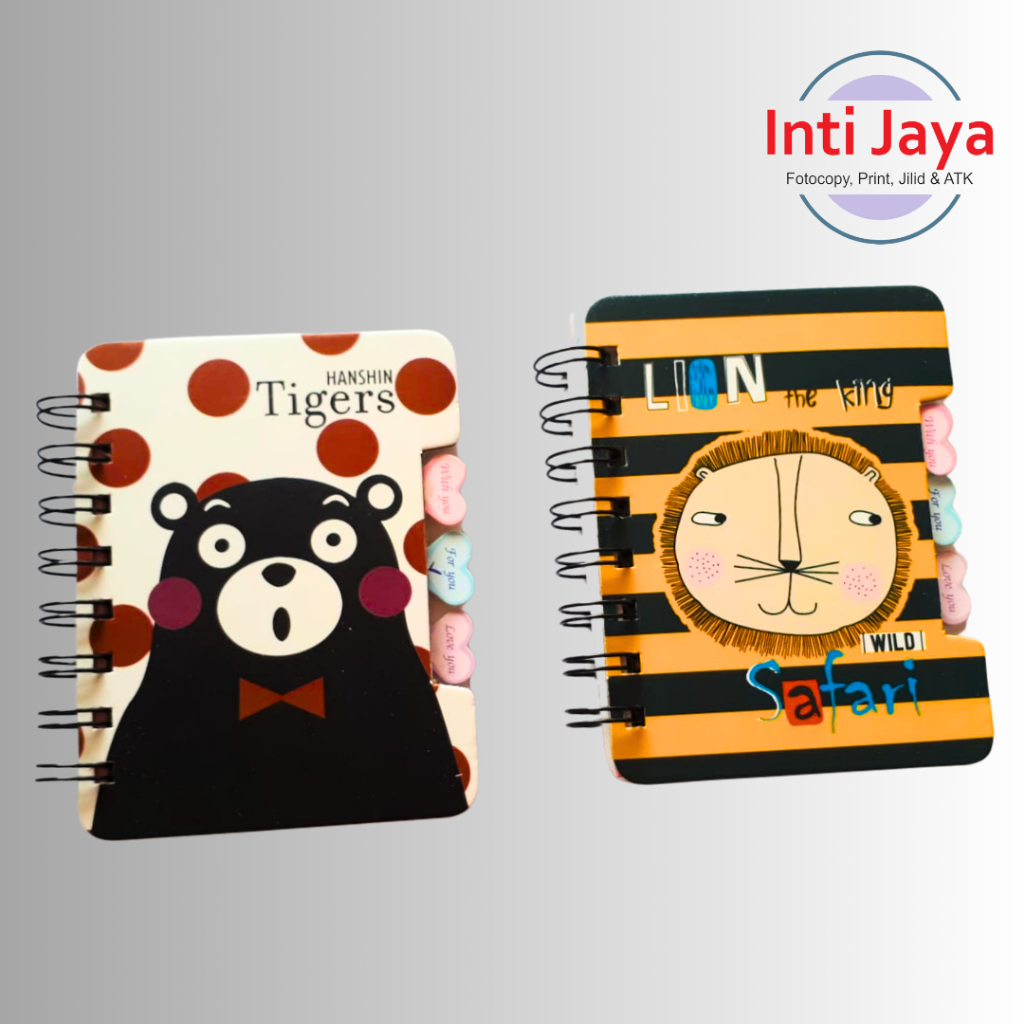 Fancy Notes/ Small Spiral Notebook | Shopee Malaysia